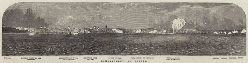 Bombardement van Odessa door English School