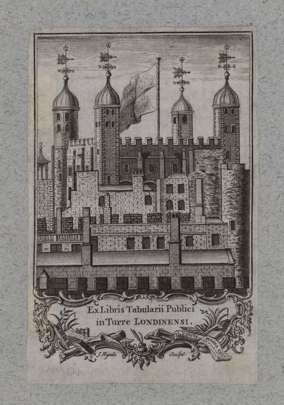 Boekplaat, Tower of London door English School