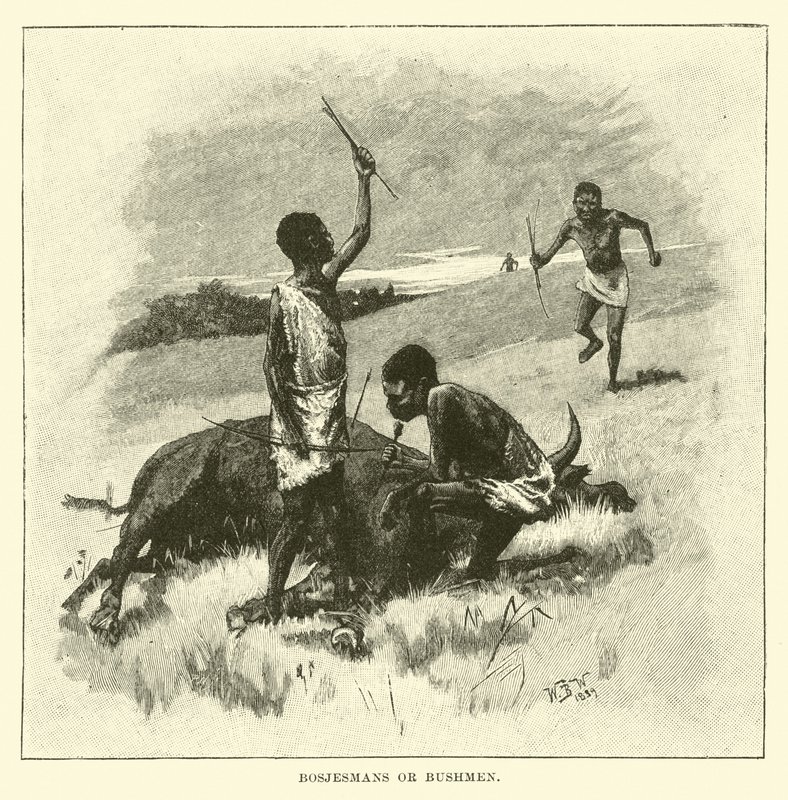 Bosjesmannen of Bosjesmannen door English School