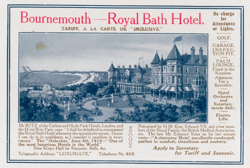 Bournemouth - Royal Bath Hotel door English School