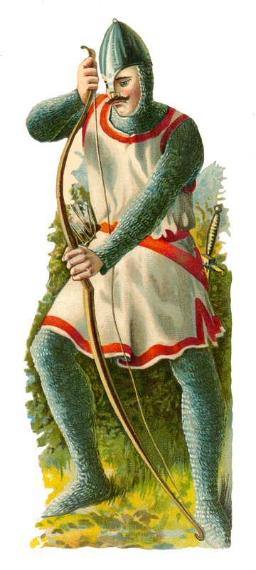 Boogschutter van Koning Willem, AD 1066-67 door English School