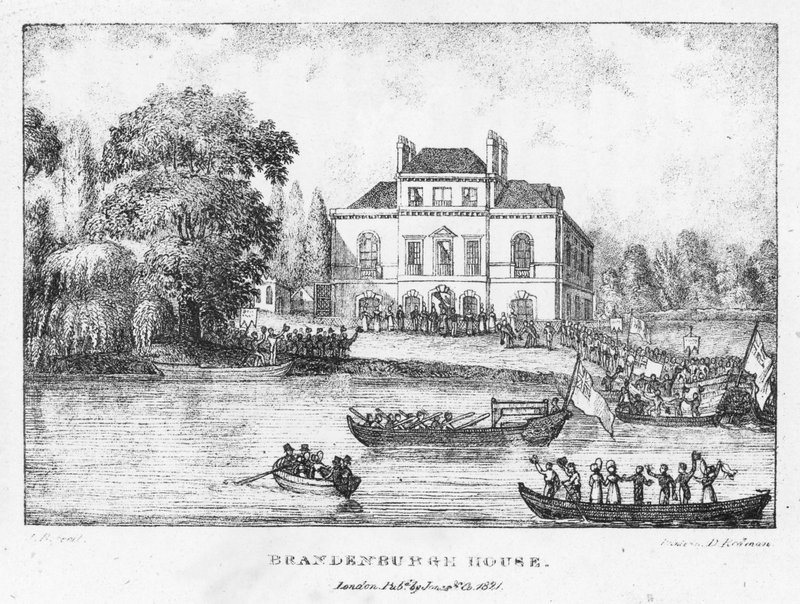 Brandenburgh House, Londen door English School