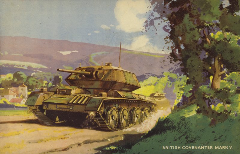 Britse Covenanter Mark V tank, Tweede Wereldoorlog door English School