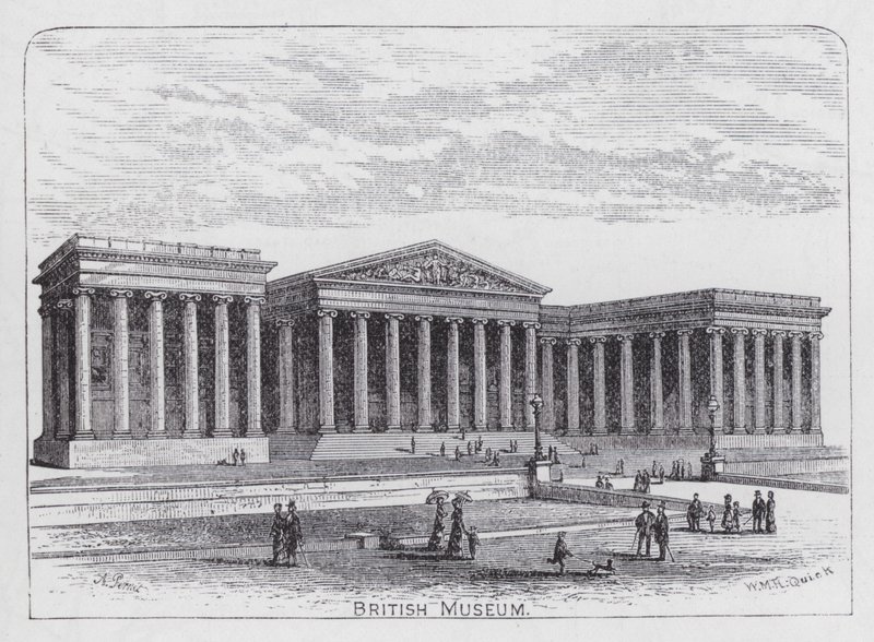 British Museum door English School