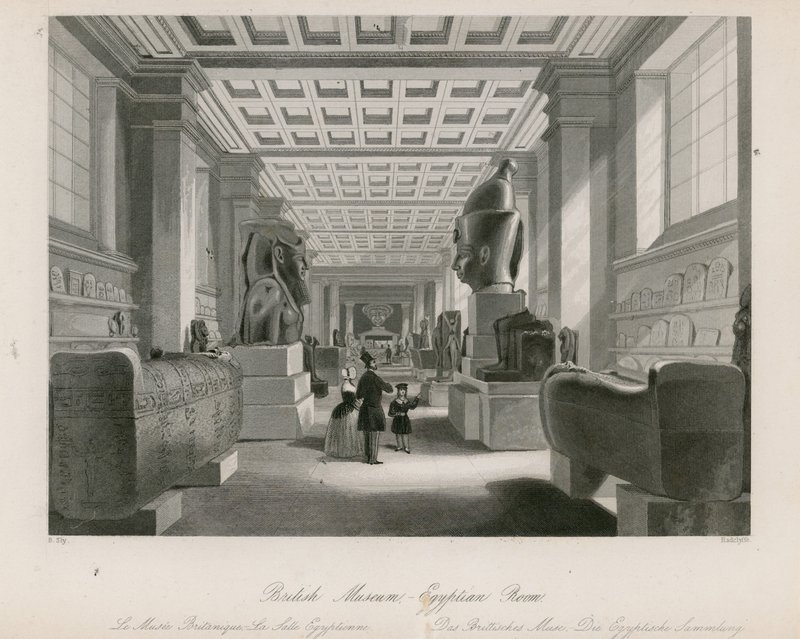 British Museum, Egyptische Kamer door English School