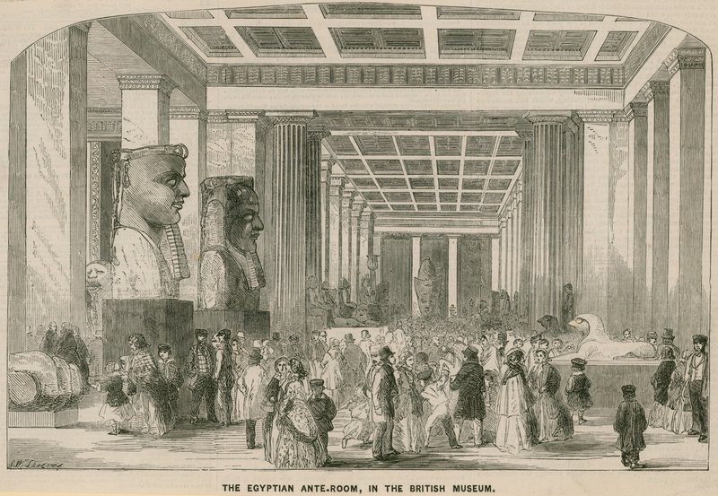 British Museum, Egyptische Kamer door English School