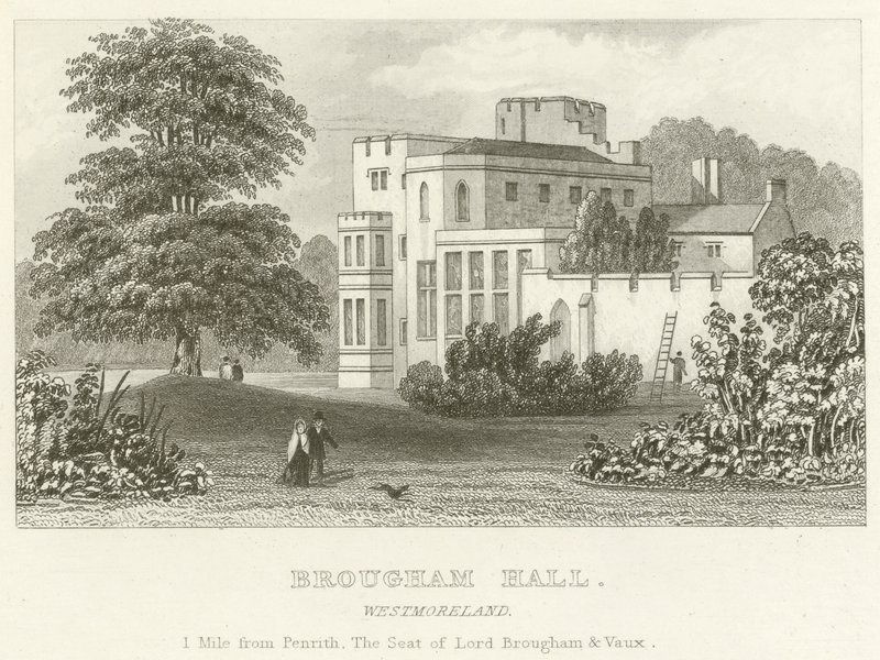 Brougham Hall, Westmoreland door English School