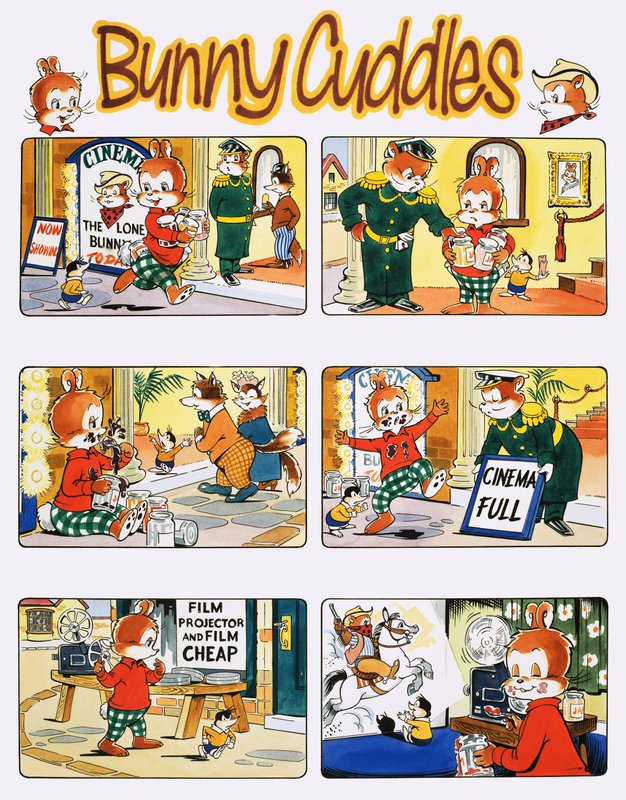 Konijnenknuffels door English School