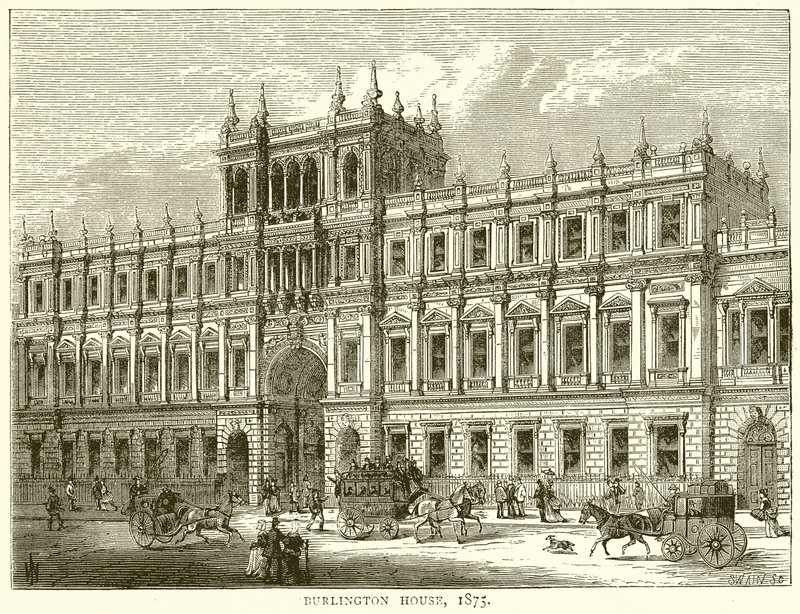 Burlington House, 1875 door English School