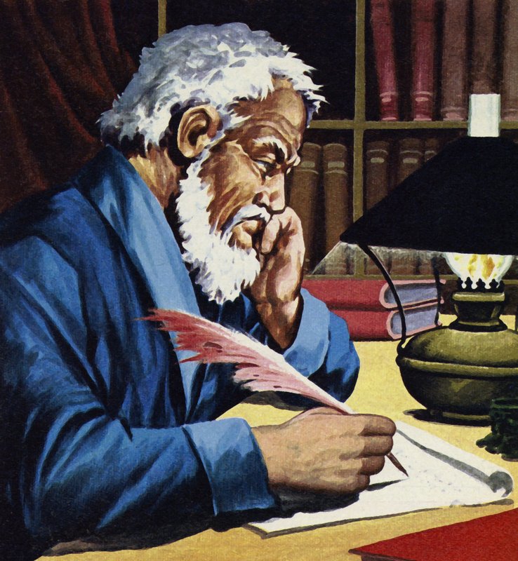 Burton werd later een schrijver en vertaler van naam door English School