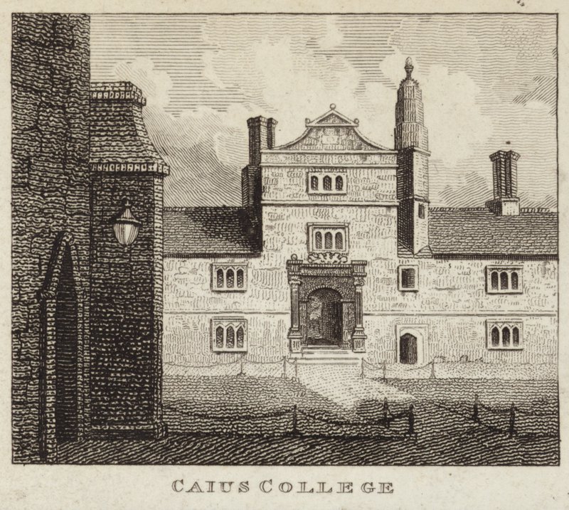 Caius College, onderdeel van de Universiteit van Cambridge door English School