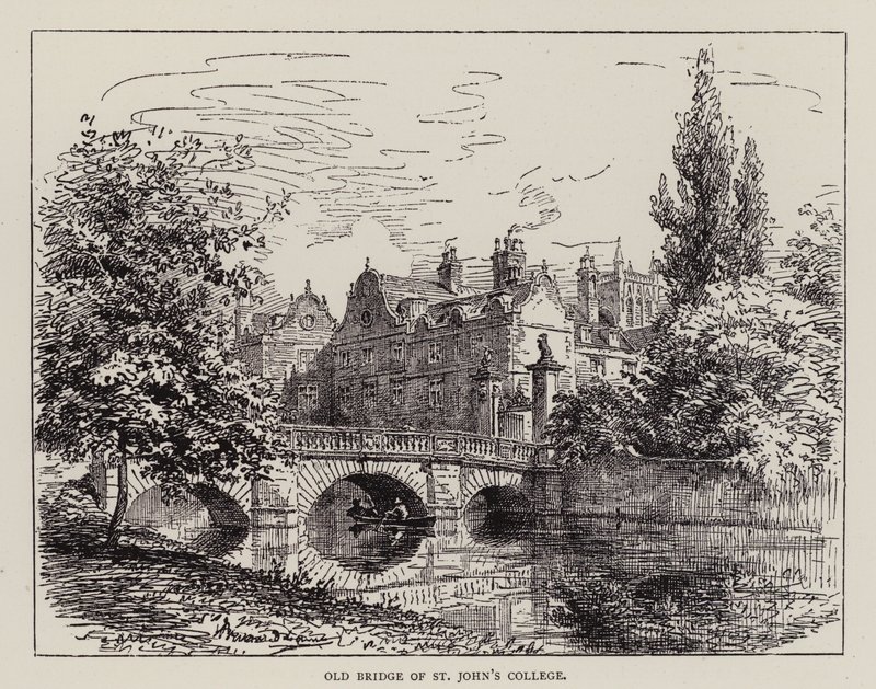 Cambridge: Oude brug van St John