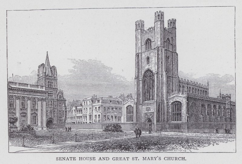 Cambridge, Senaatshuis en Grote St. Mary