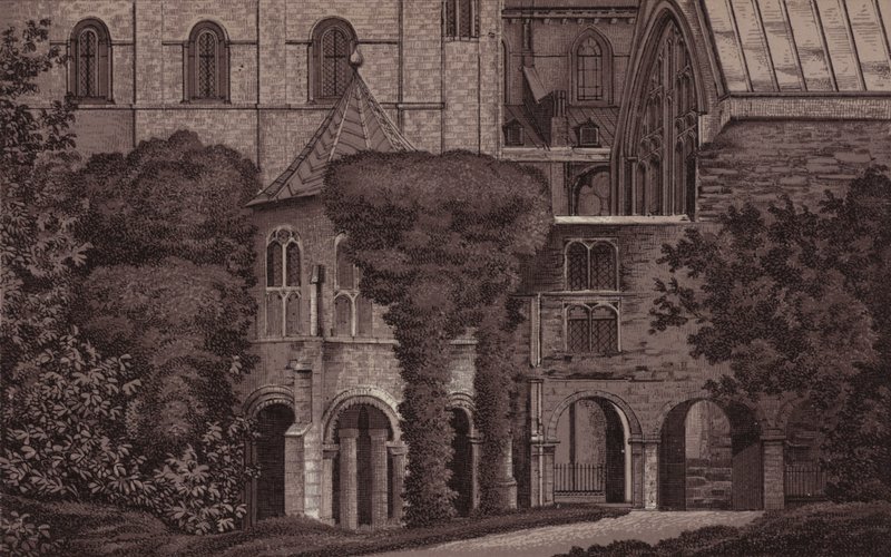 Canterbury: De Doopkapel door English School