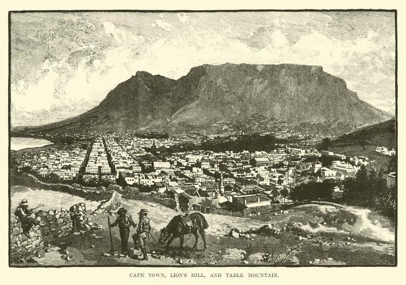 Kaapstad, Leeuwenheuvel en Tafelberg door English School