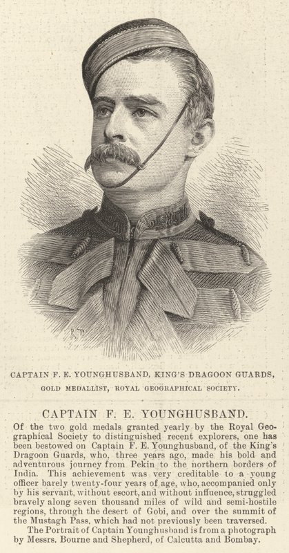 Kapitein F E Younghusband, King