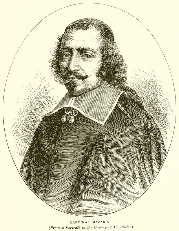 Kardinaal Mazarin door English School