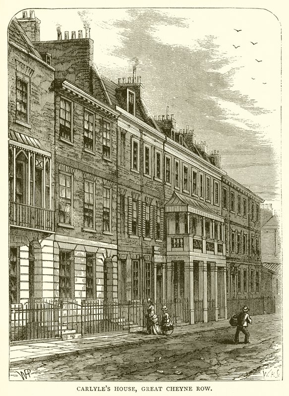 Huis van Carlyle, Great Cheyne Row door English School