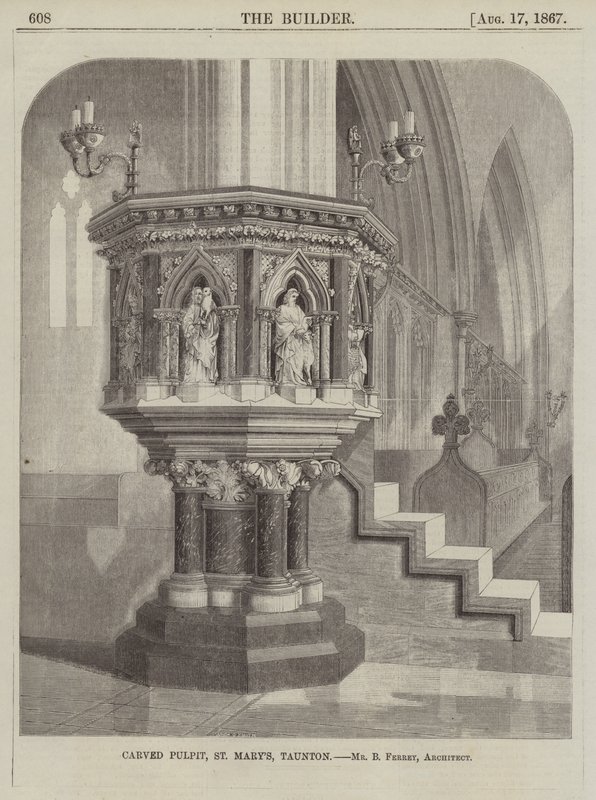 Gesneden Preekstoel, St Mary