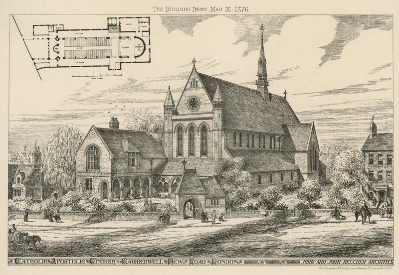 Katholieke Apostolische Kerk in Camberwell door English School