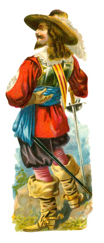 Ruiter uit de tijd van koning Karel I door English School