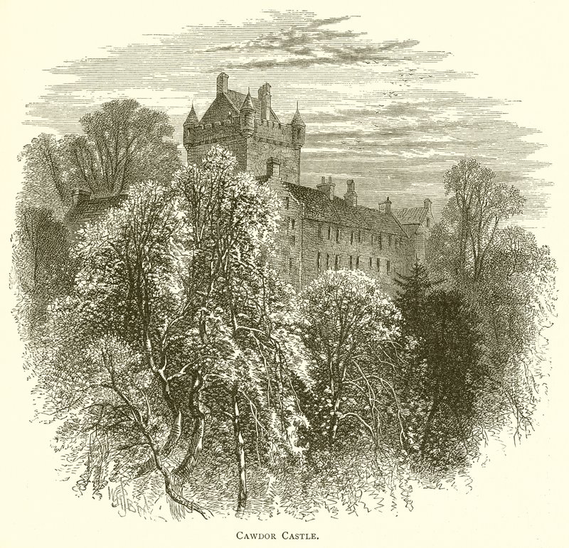 Kasteel van Cawdor door English School