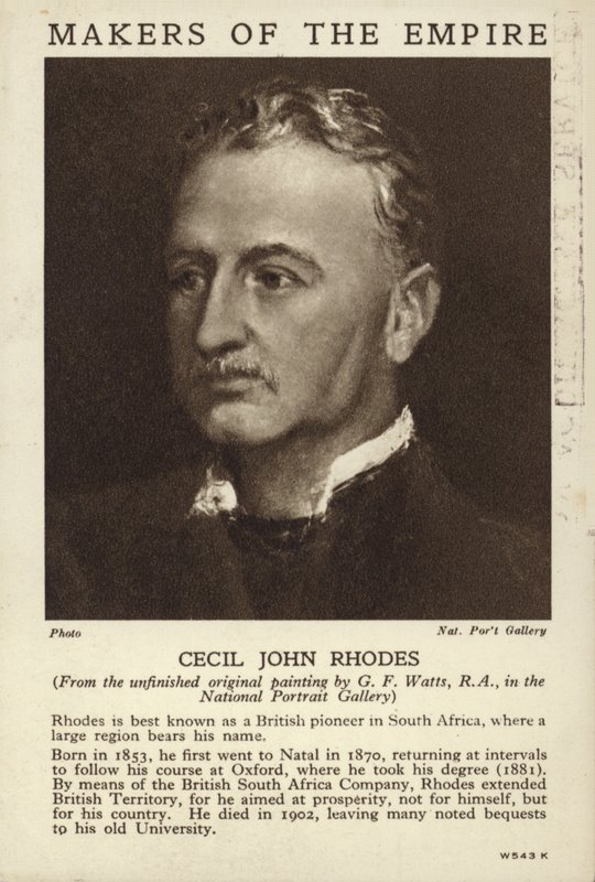 Cecil John Rhodes door English School