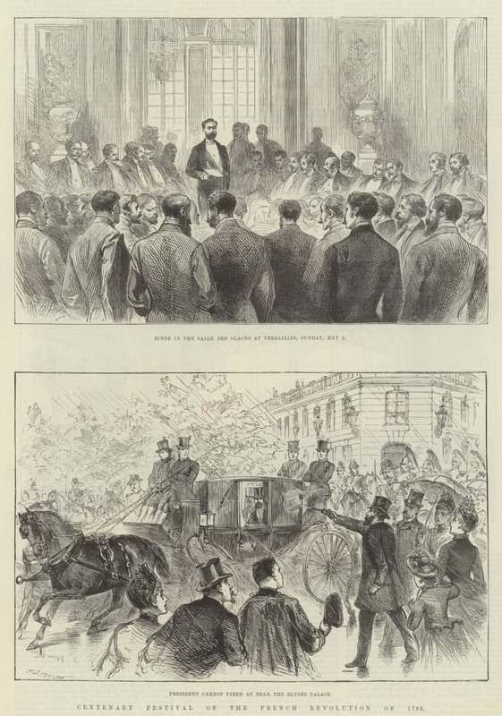 Eeuwfeest van de Franse Revolutie van 1789 door English School