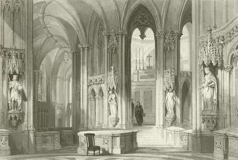 Kapel van Dreux - het Mausoleum van de familie Orléans door English School
