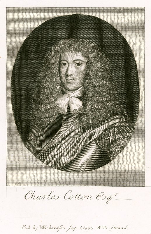 Charles Cotton door English School