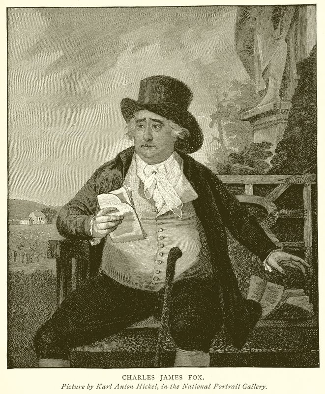 Charles James Fox door English School