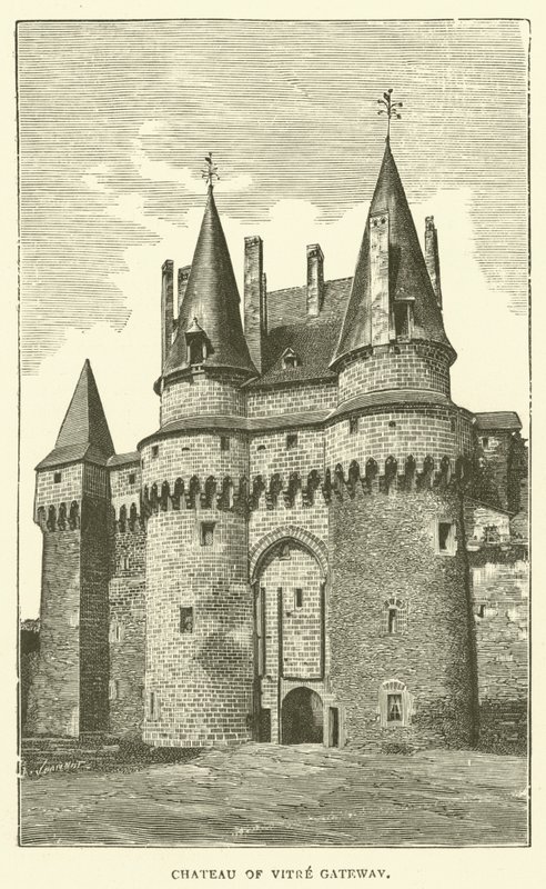 Kasteel van Vitre Poort door English School