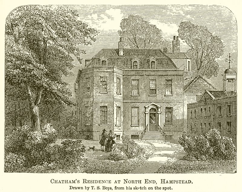 Chathams residentie in North End, Hampstead door English School