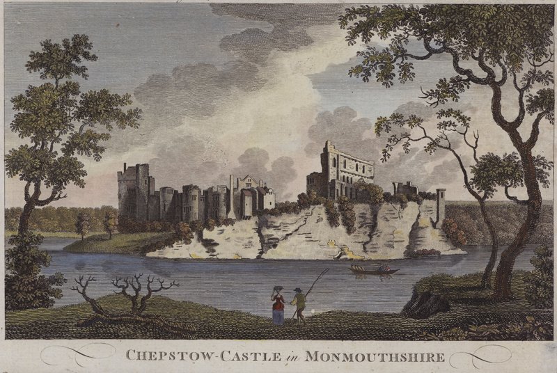 Chepstow Castle, Monmouthshire door English School