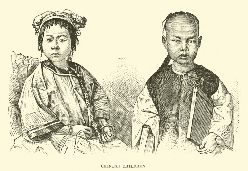 Chinese kinderen door English School