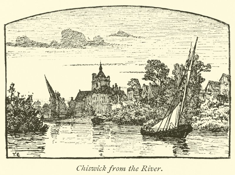 Chiswick vanaf de Rivier door English School