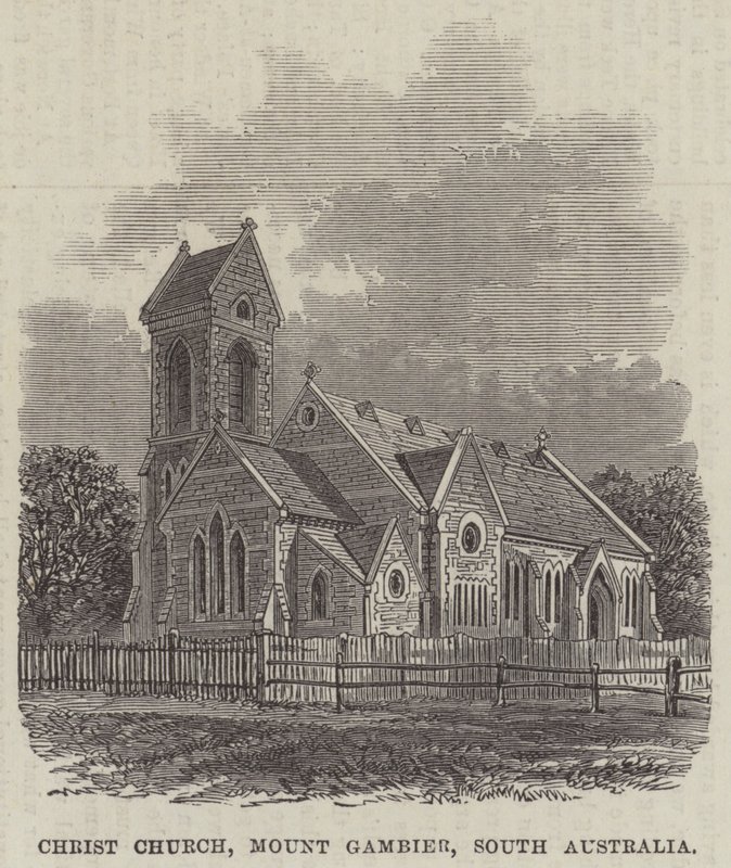 Christ Church, Mount Gambier, Zuid-Australië door English School