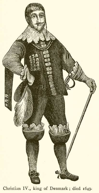 Christian IV, Koning van Denemarken door English School