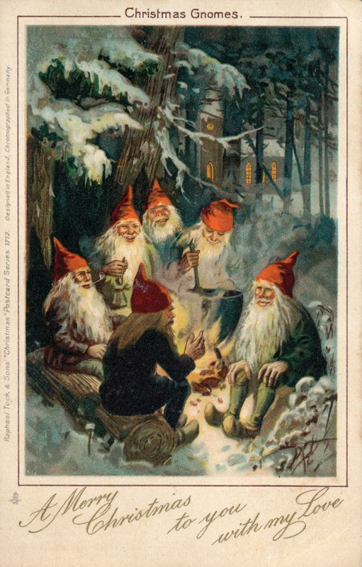 Kerstkabouters door English School