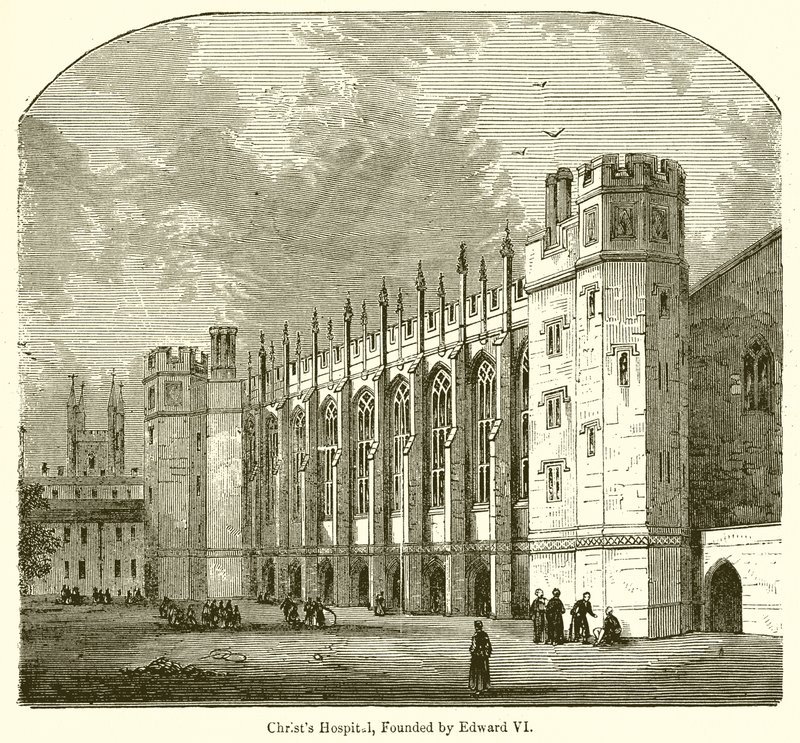 Christs Hospital, gesticht door Edward VI door English School