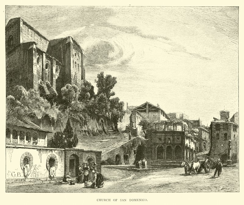 Kerk van San Domenico door English School