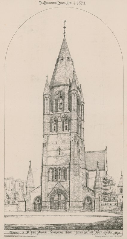 Kerk van St John Baptist, Kensington door English School