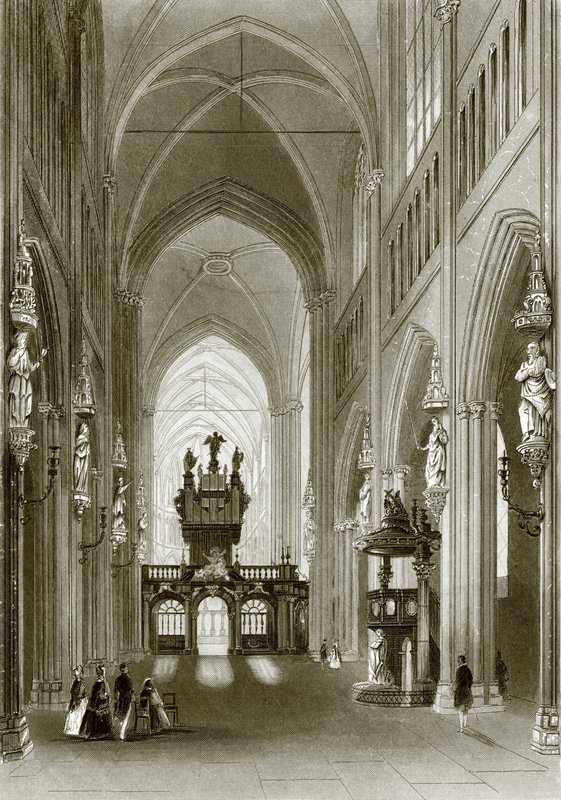 Kerk van St. Salvador door English School