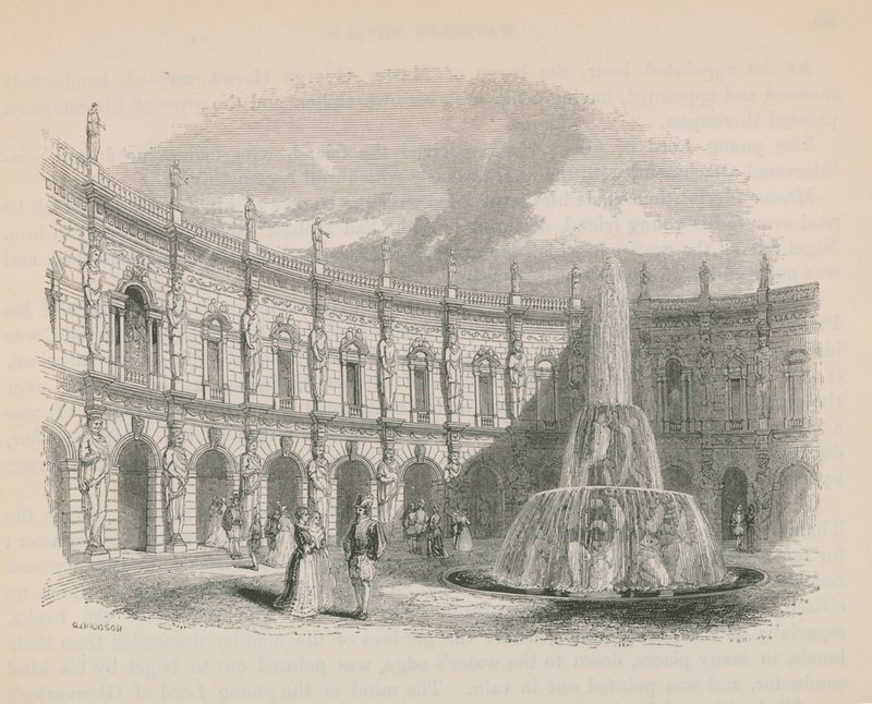 Circulaire Hof in Whitehall door English School