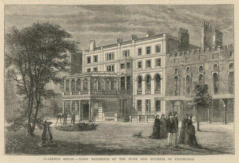 Clarence House, stadsresidentie van de Hertog en Hertogin van Edinburgh door English School