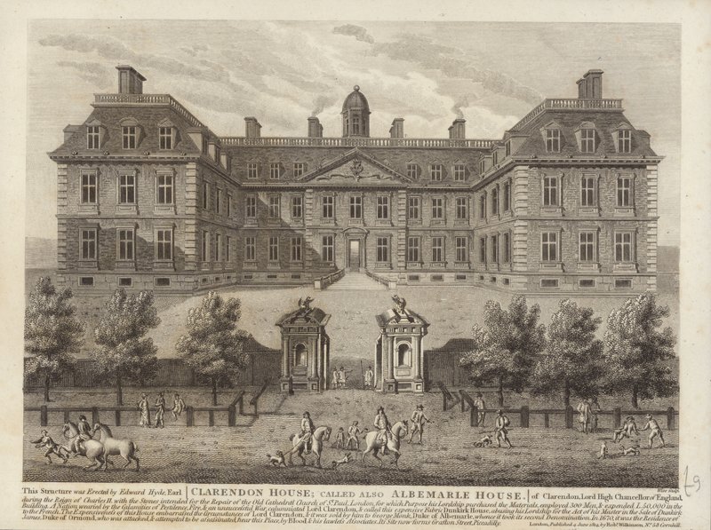 Clarendon Huis ook wel Albemarle Huis genoemd door English School