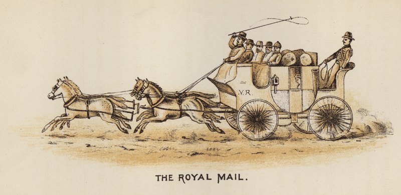 Koetsen en koetsieren: De Royal Mail door English School