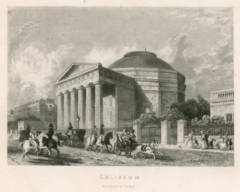 Colosseum, Regents Park, Londen door English School