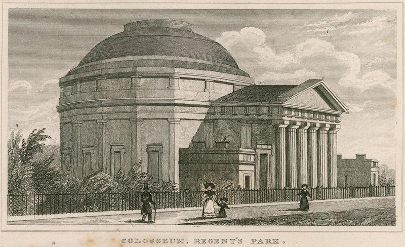Colosseum, Regents Park, Londen door English School
