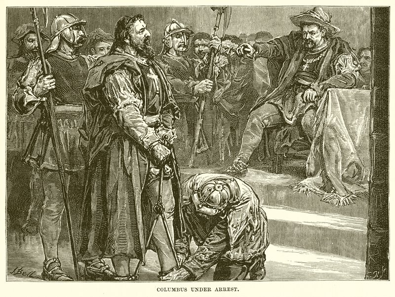 Columbus onder arrest door English School